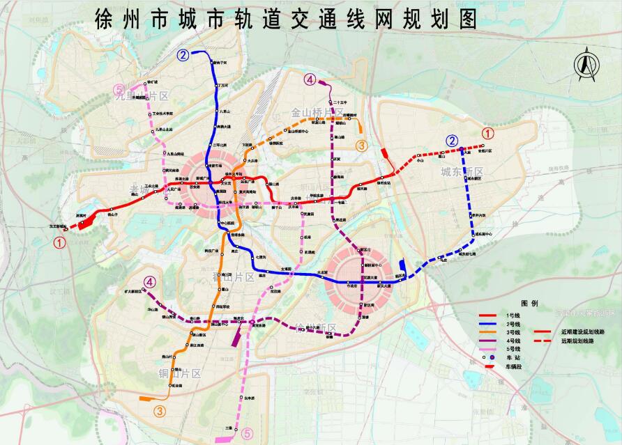 徐州地铁最新规划图揭秘，未来出行的蓝图展望